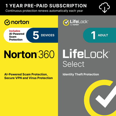 Norton 360 with LifeLock Tom's Guide PPC