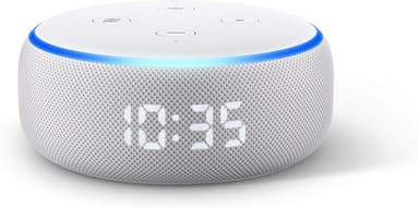 Amazon Echo Dot with Clock