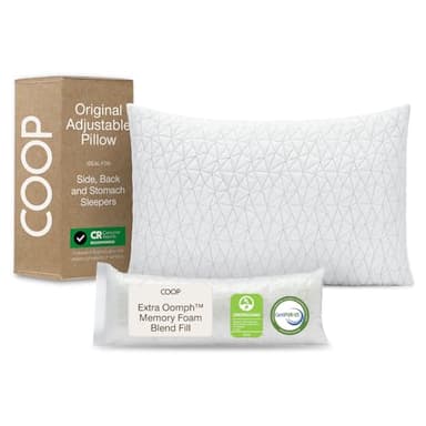 Coop Home Goods Adjustable Loft Pillow