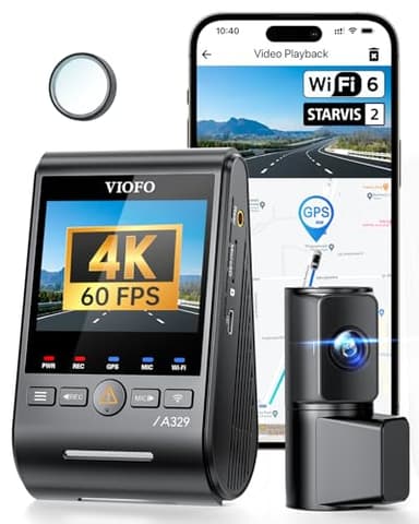 Viofo A329 2CH Front & Rear Dash Cam